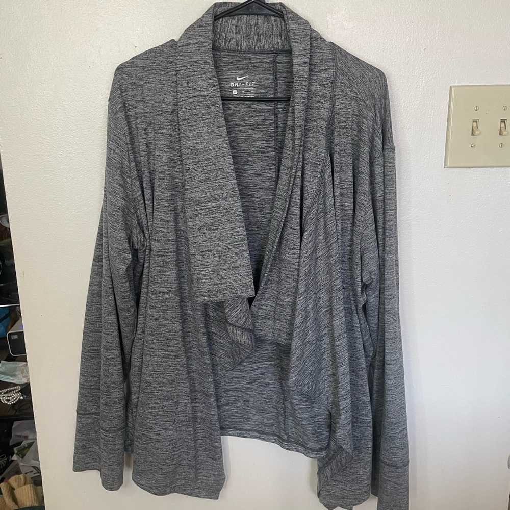 Gray Nike Woman’s Cardigan